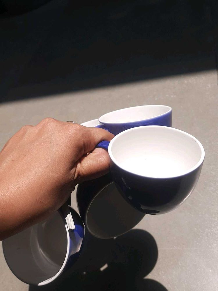 Blue Ceramic Cups