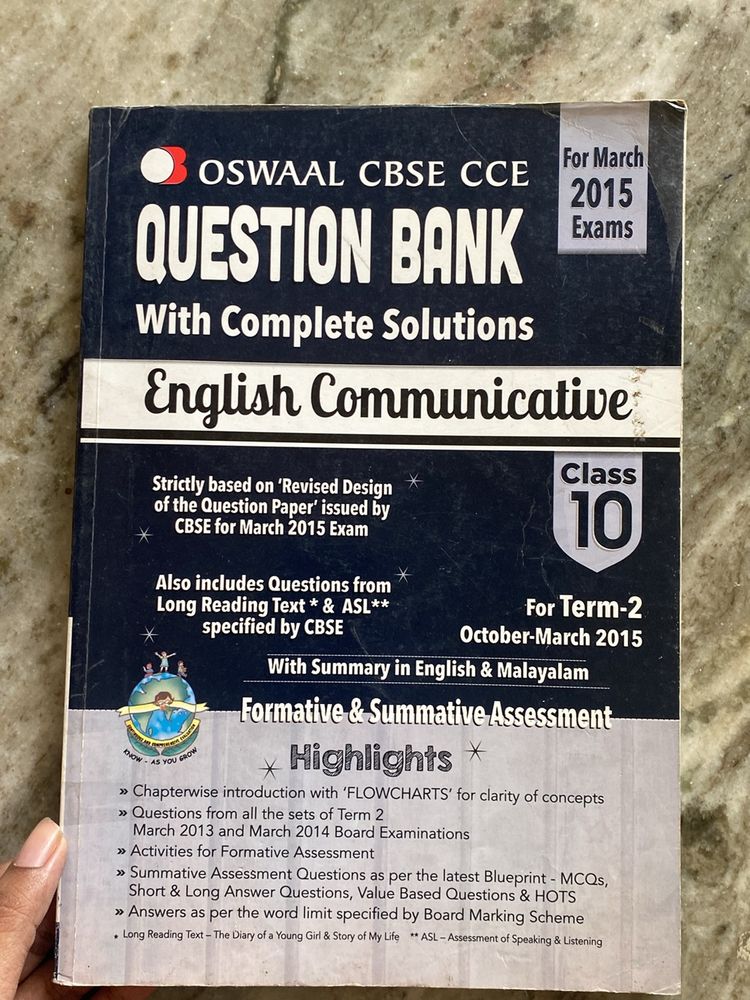 Cbse Class 10Th English Question Bank