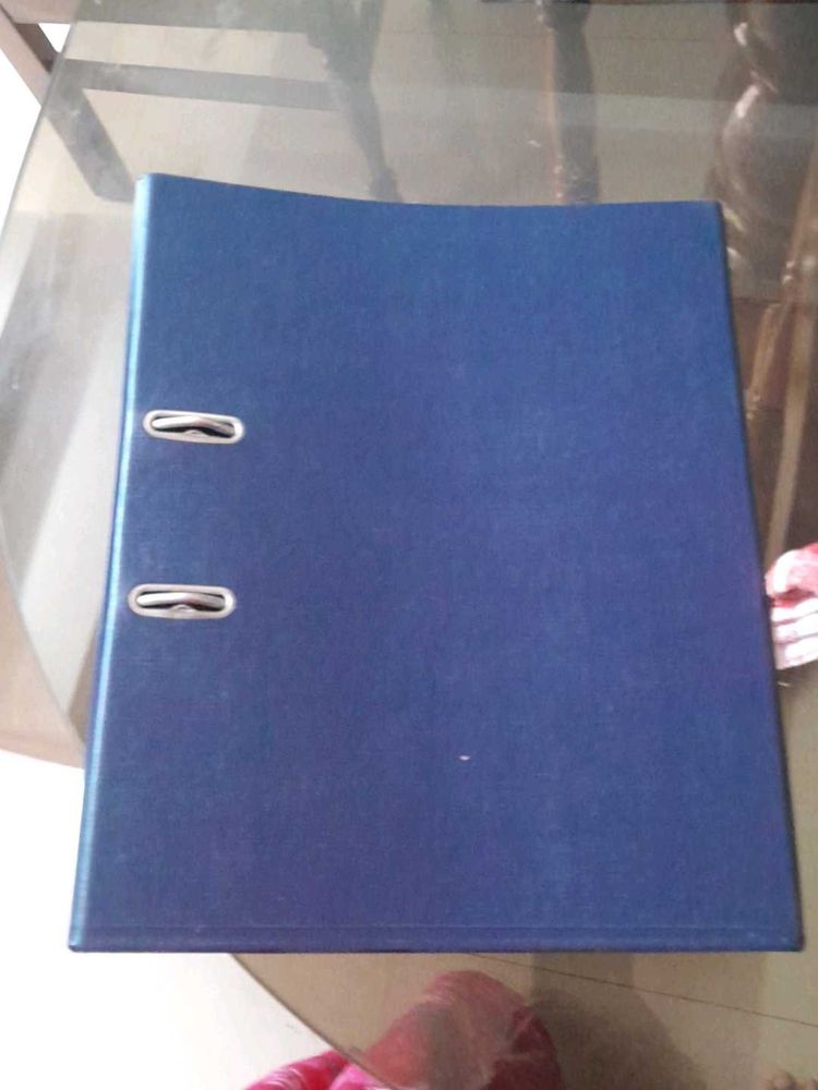 Blue Office File Binder