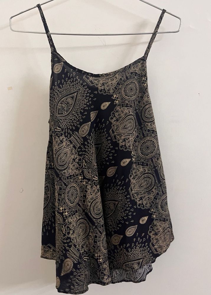 Black Spaghetti Strap Top
