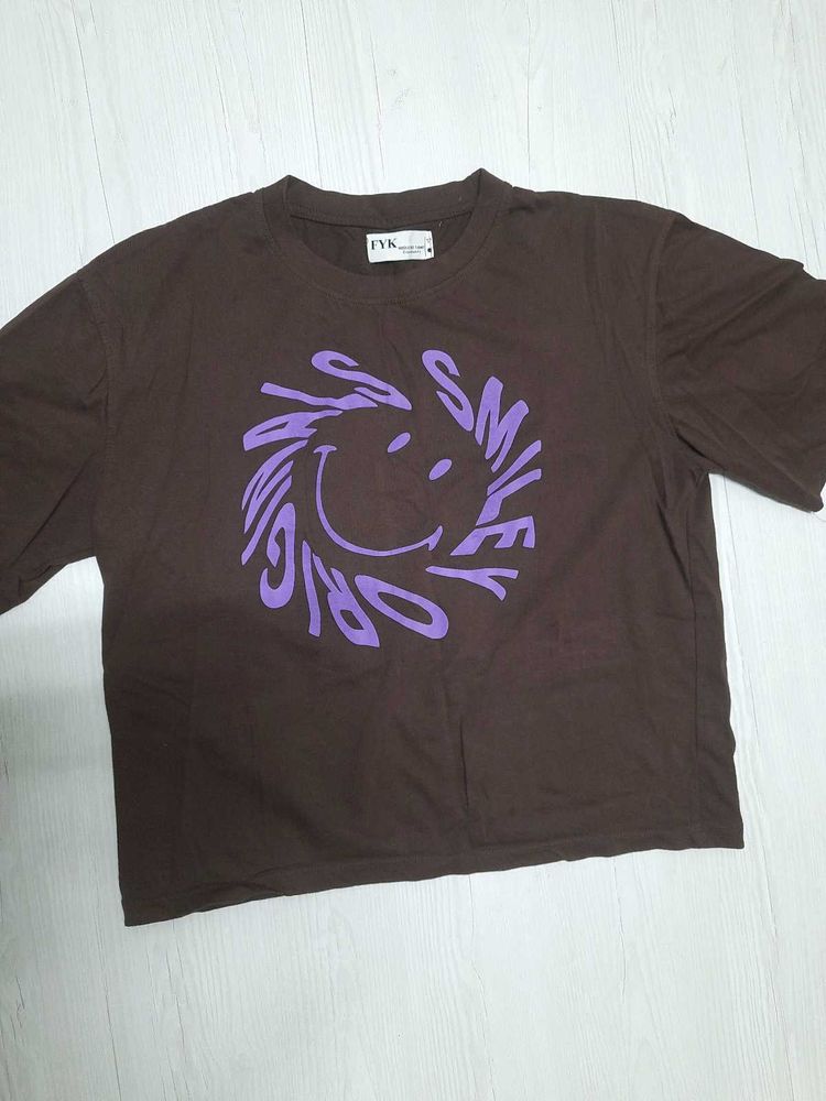 Oversized Brown Tshirt