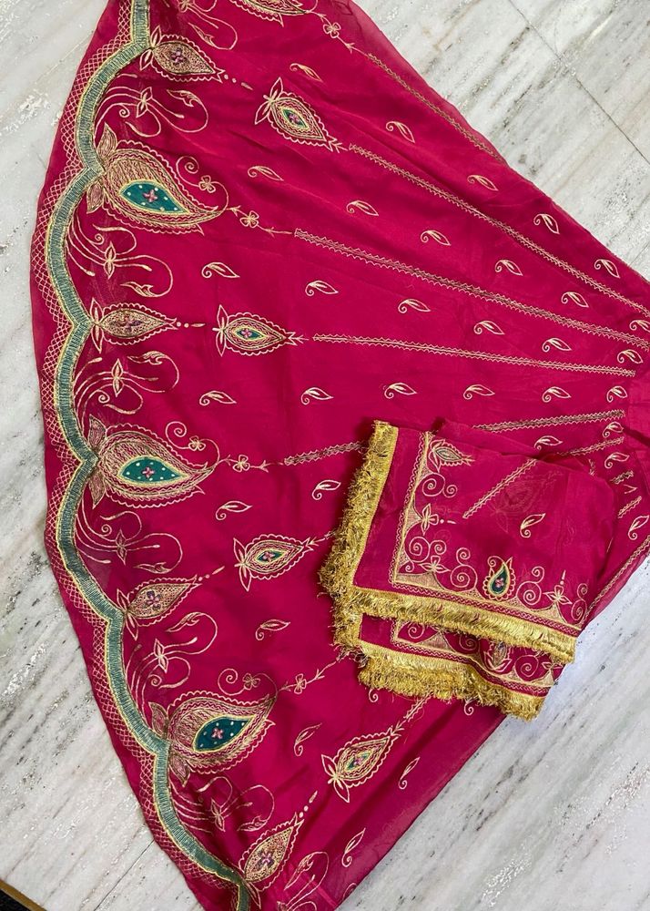 Elegant Pink Lehenga Set