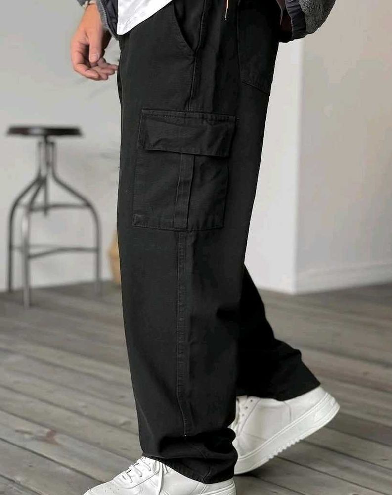 Black Cargo Pants