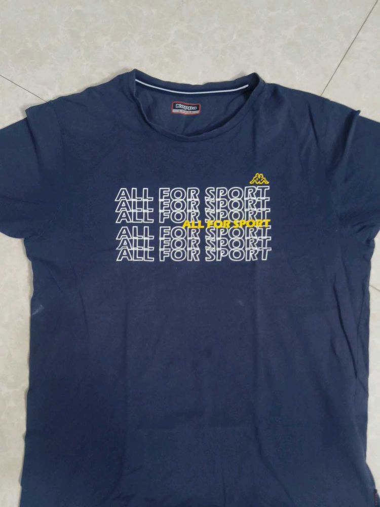 Kappa Navy &#34;All For Sport&#34; Tee