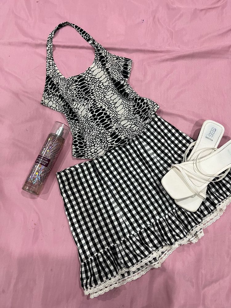 Halter Neck Crop Top