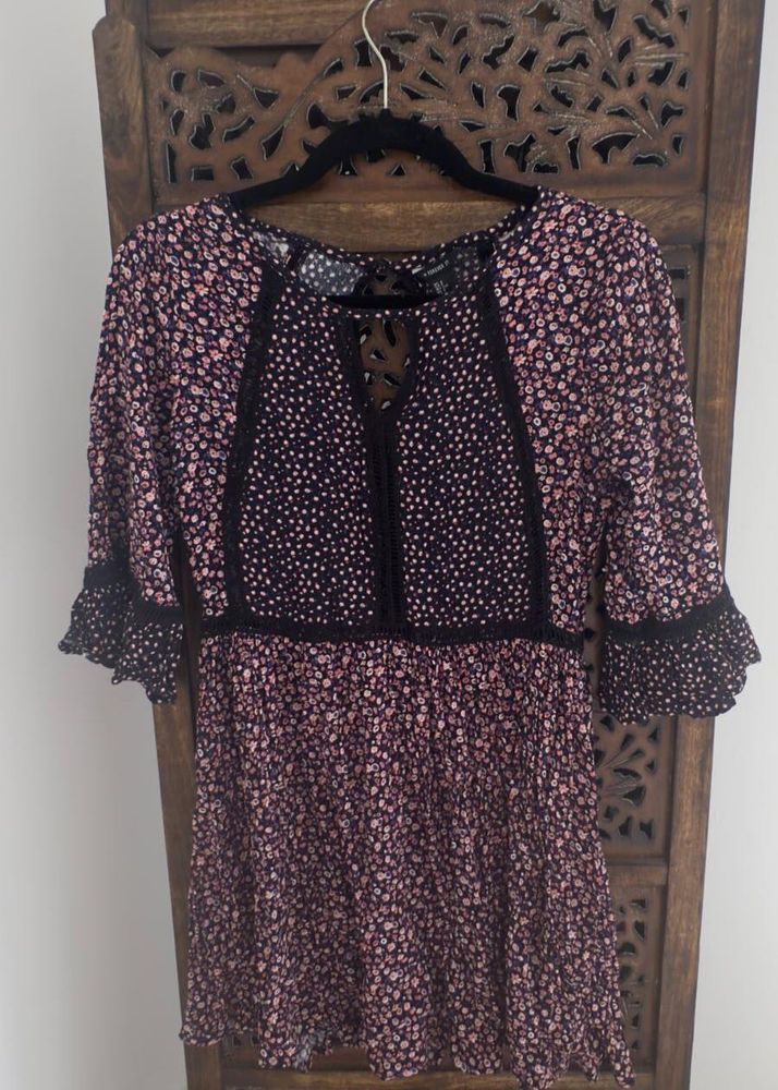 Once Used Forever 21 Bohemian Mini Dress