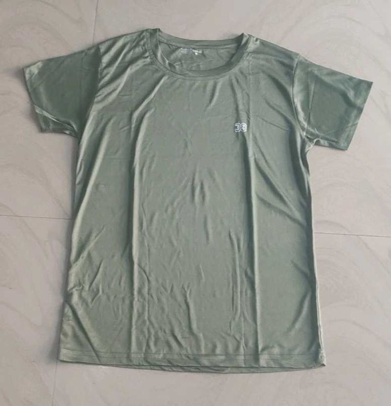 Casual Green T-Shirt