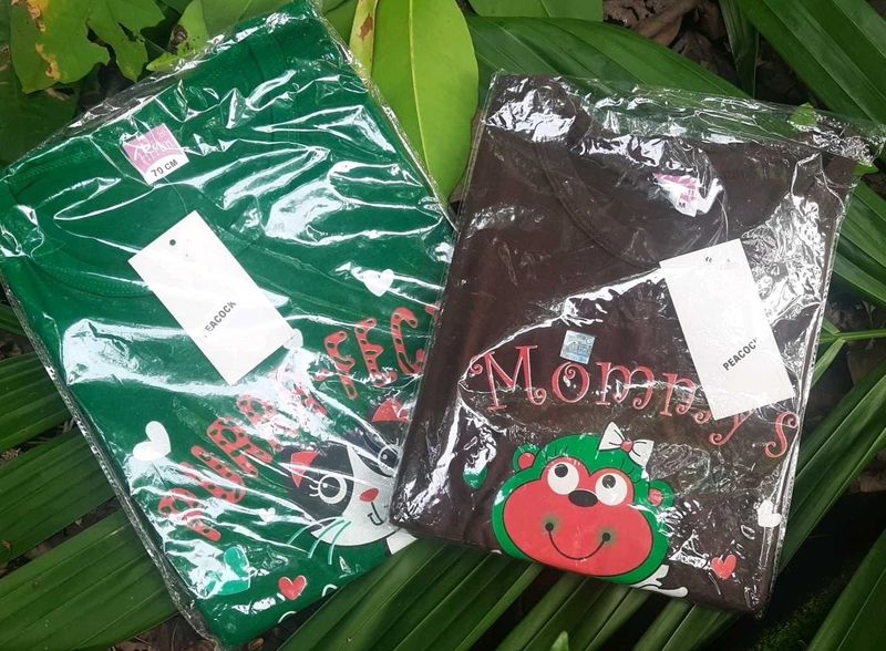 Set Of 2 Cotton Tops