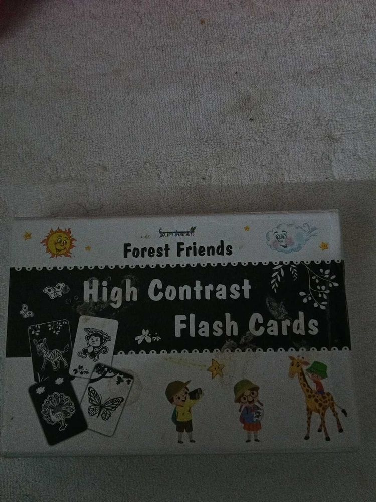 Forest Friends High Contrast Flash Cards