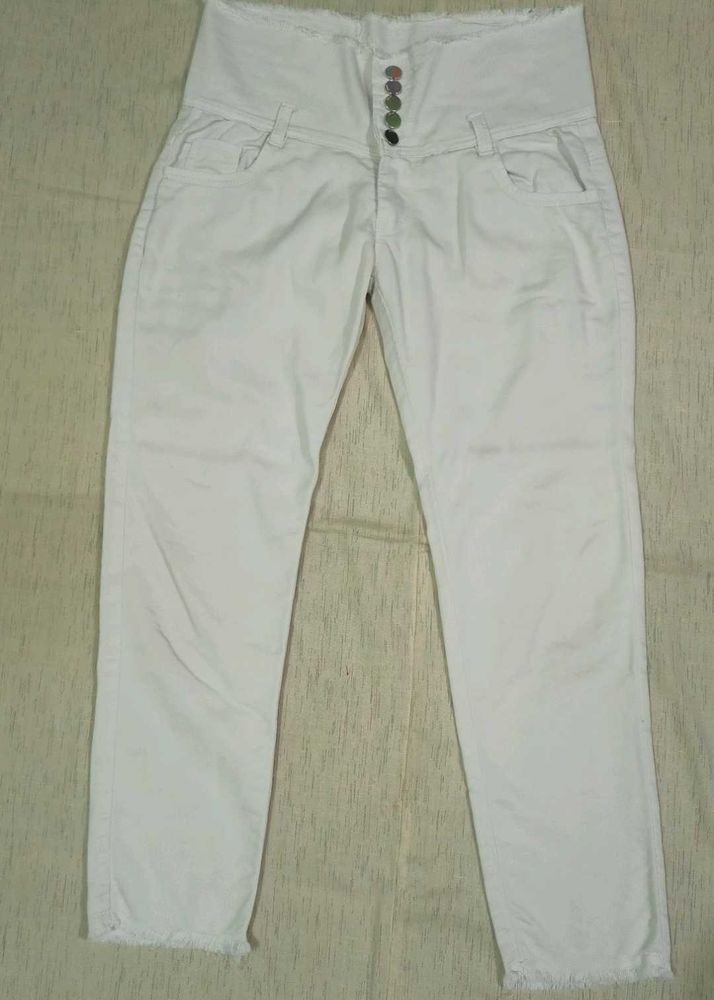 White Denim Jeans