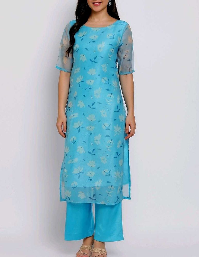 Elegant Blue Kurta Set