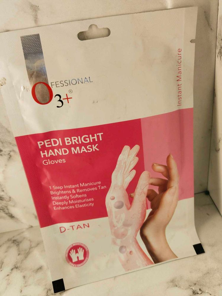 O3+ Pedi Bright Hand Mask Gloves