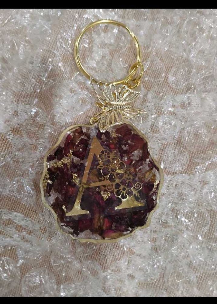 Handmade Letter Keychain