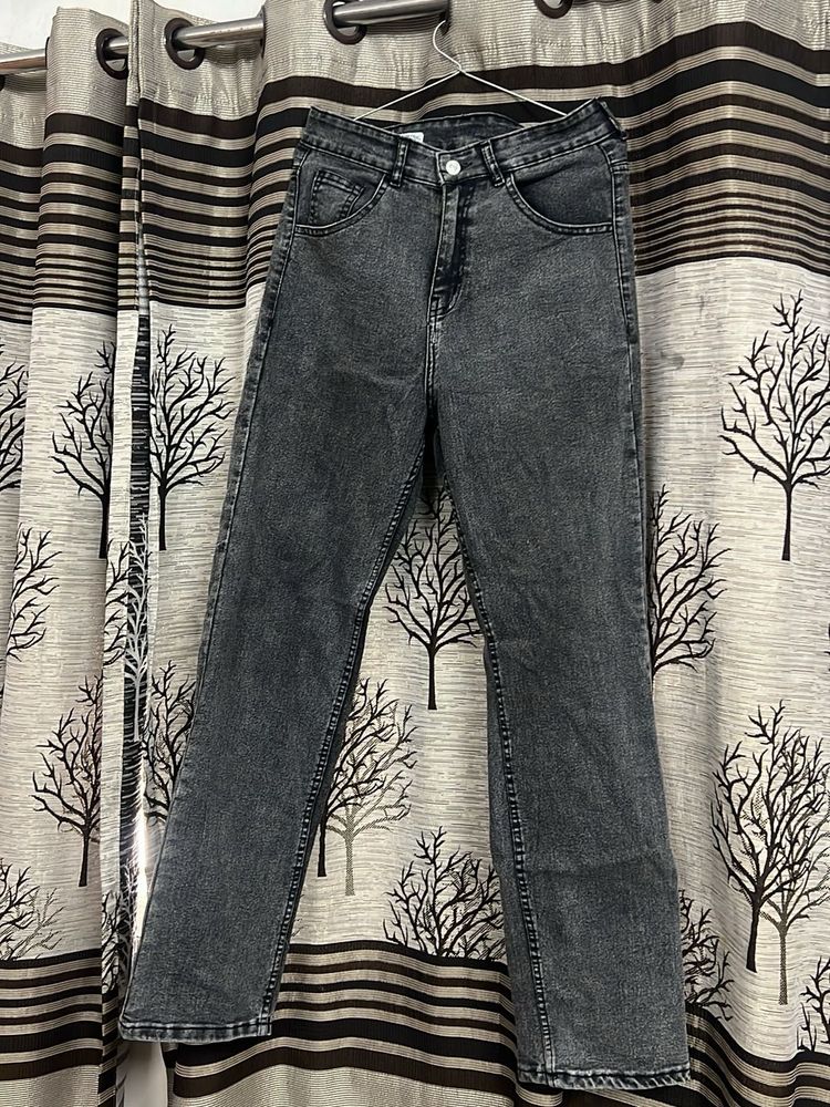 Grey Denim Jeans