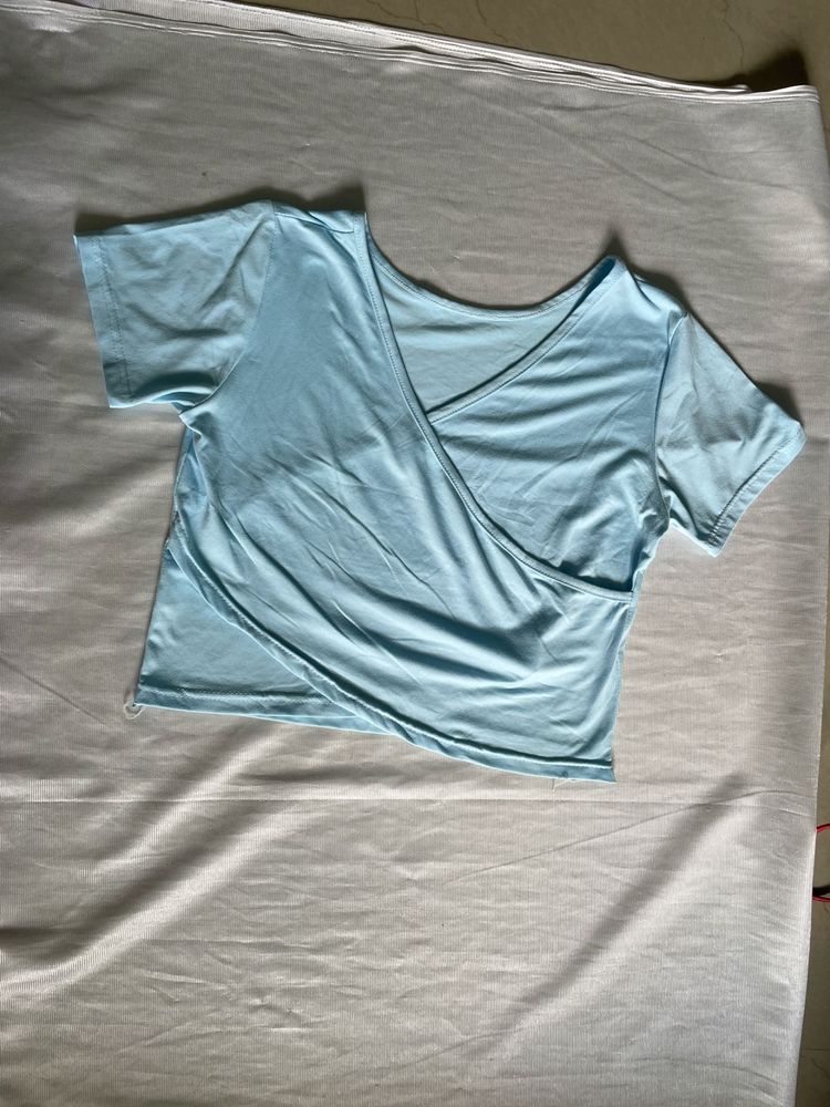 Cute Light Blue Top