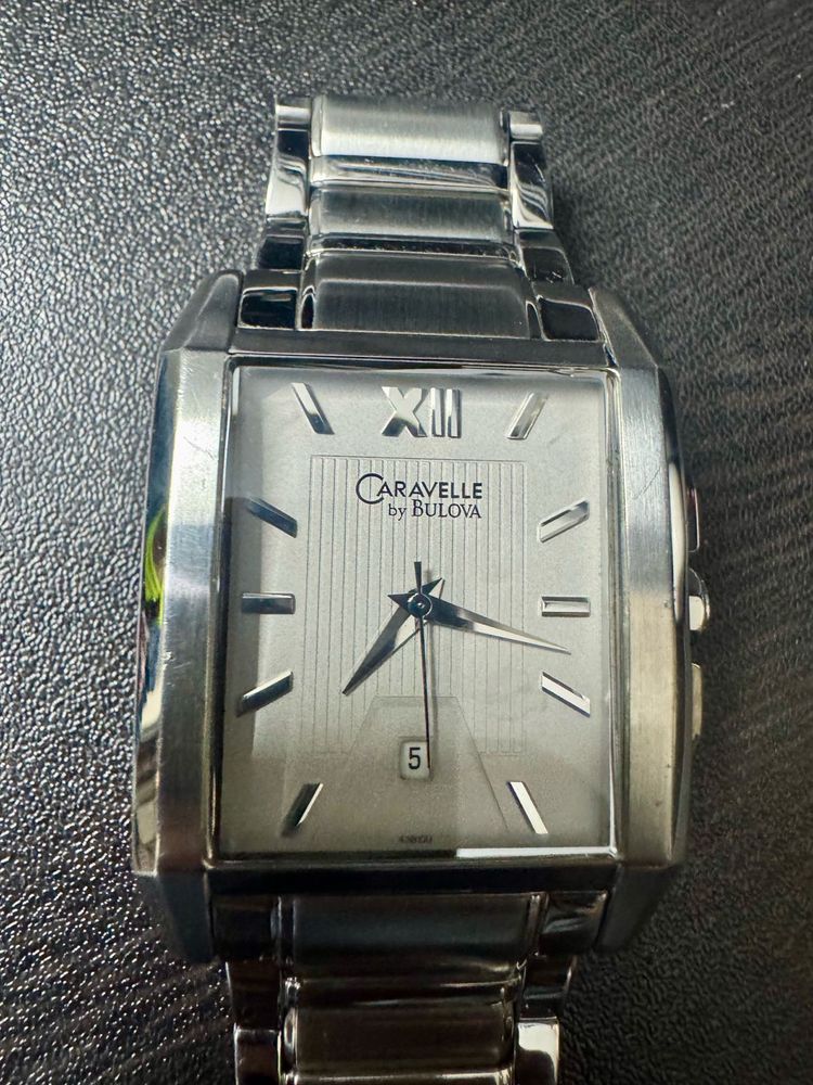 Original Caravelle by Bulova Silver Watch