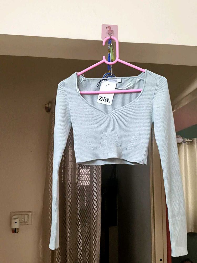 Zara Knit Crop Top