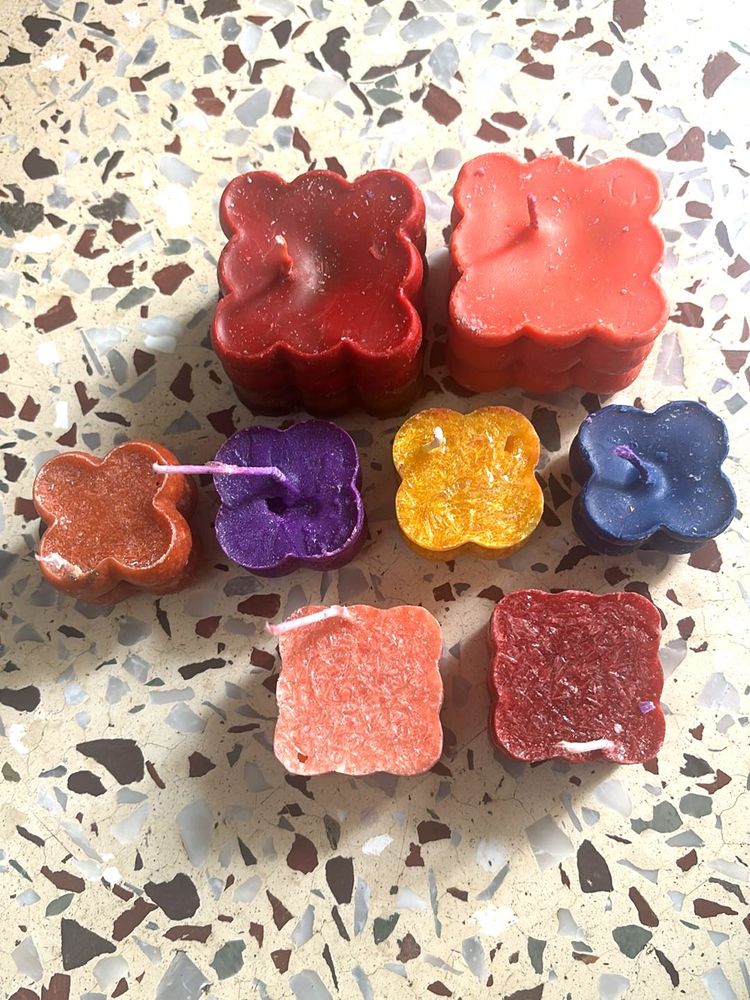 Cute Scented Candles (Set of 8)