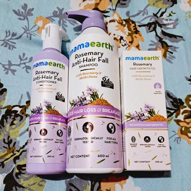Mamaearth Rosemary Haire Care Combo