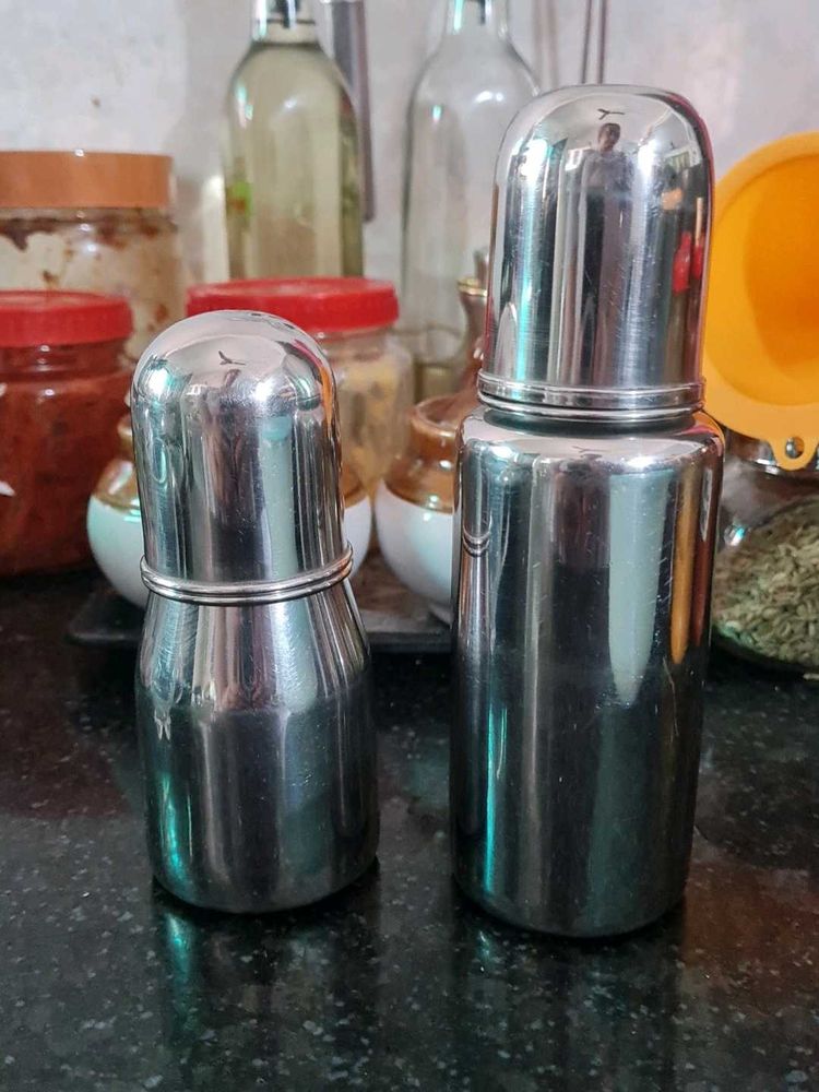 Steel Milk or Water Bottle