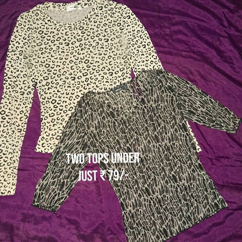 Hey Peoples Look Here Are 2 Tops From My Wardrobe.