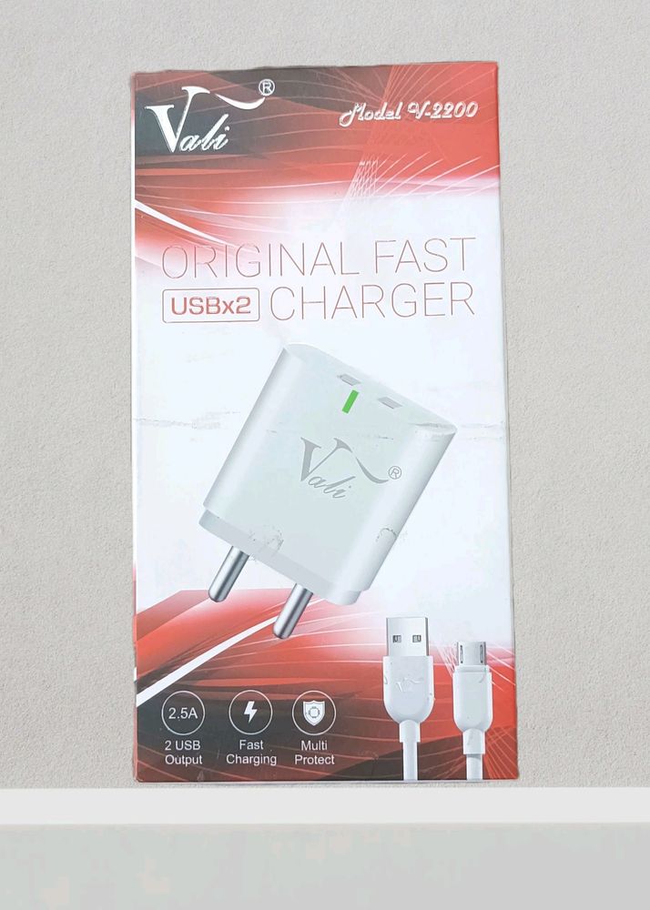 (6) Vali Original Fast Charger 2.5A