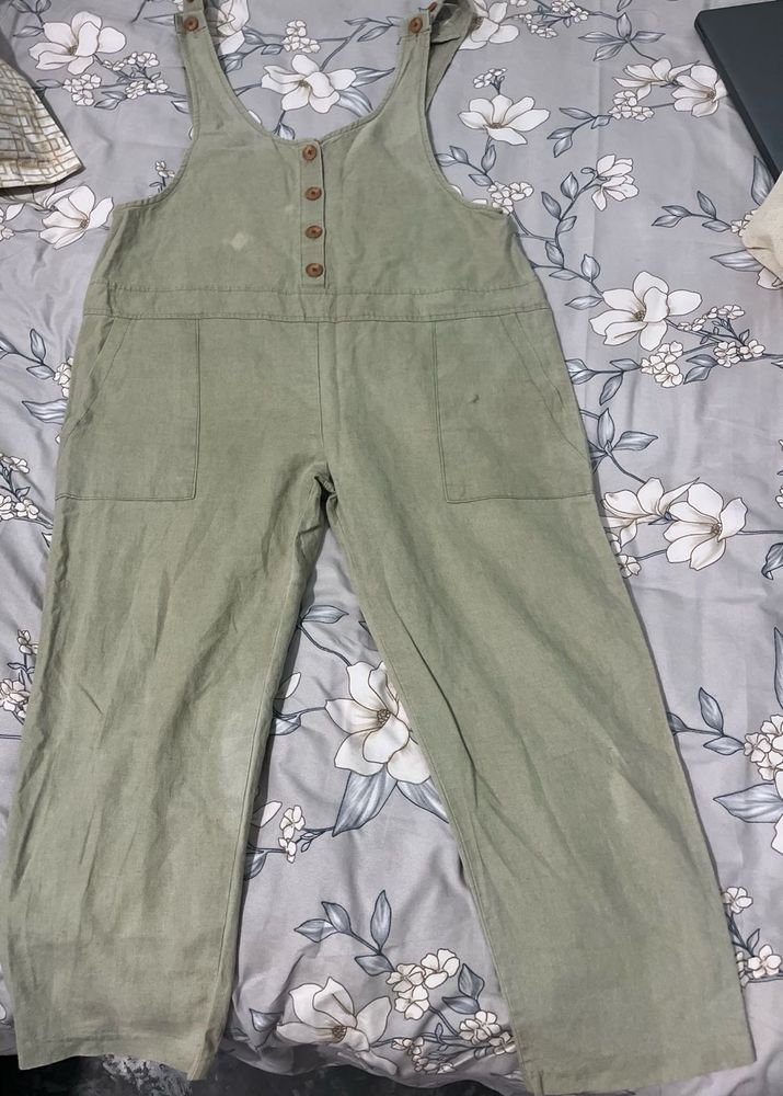 Olive Green Jumpsuit