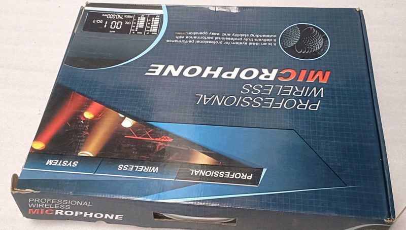 Professional Wireless Cordless Microphone System