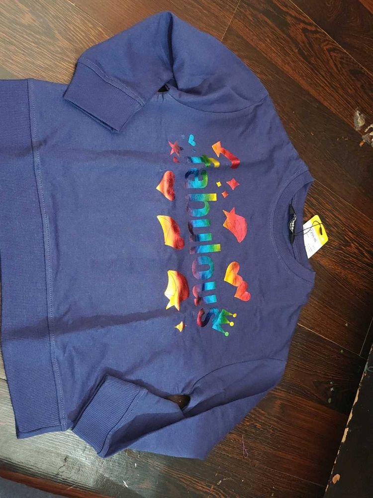 Colorful Graphic Sweatshirt