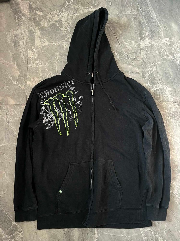 Monster Energy Zip-Up Hoodie