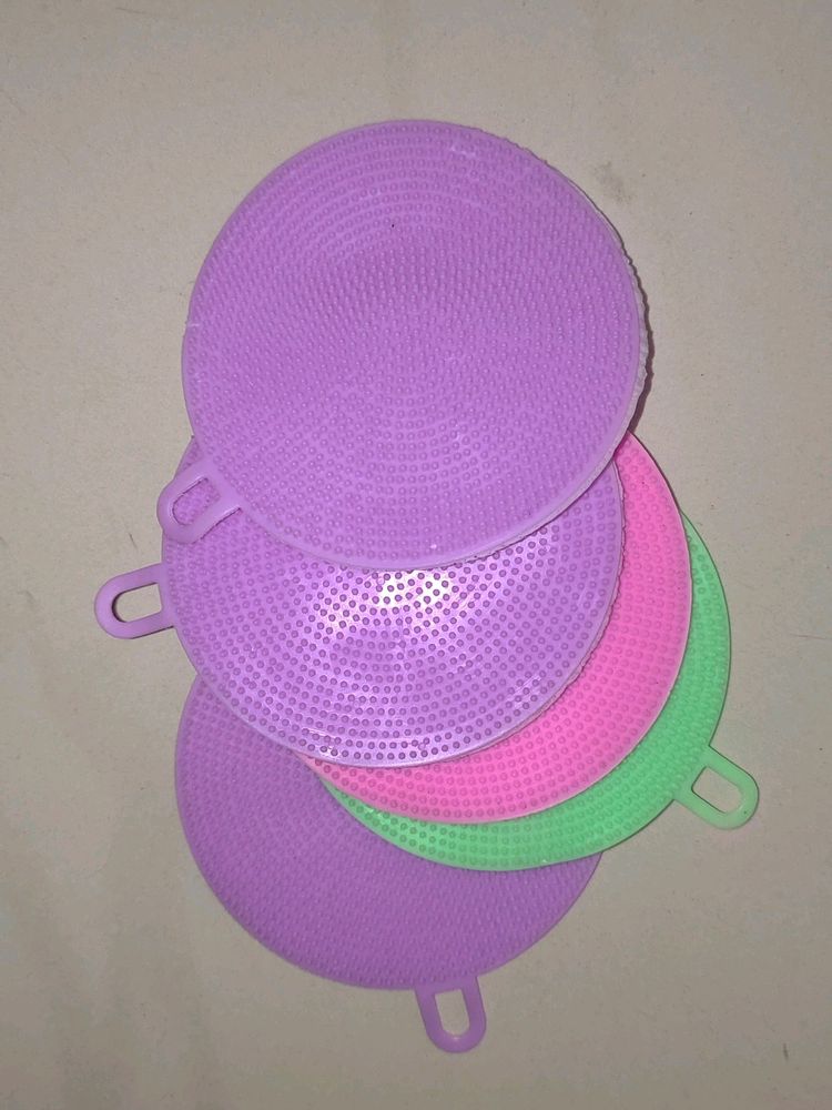 Silicon Scrubber Pack Of 5