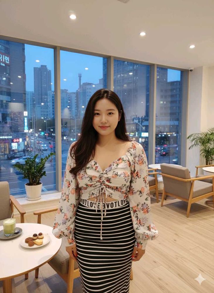 Floral Print Crop Top