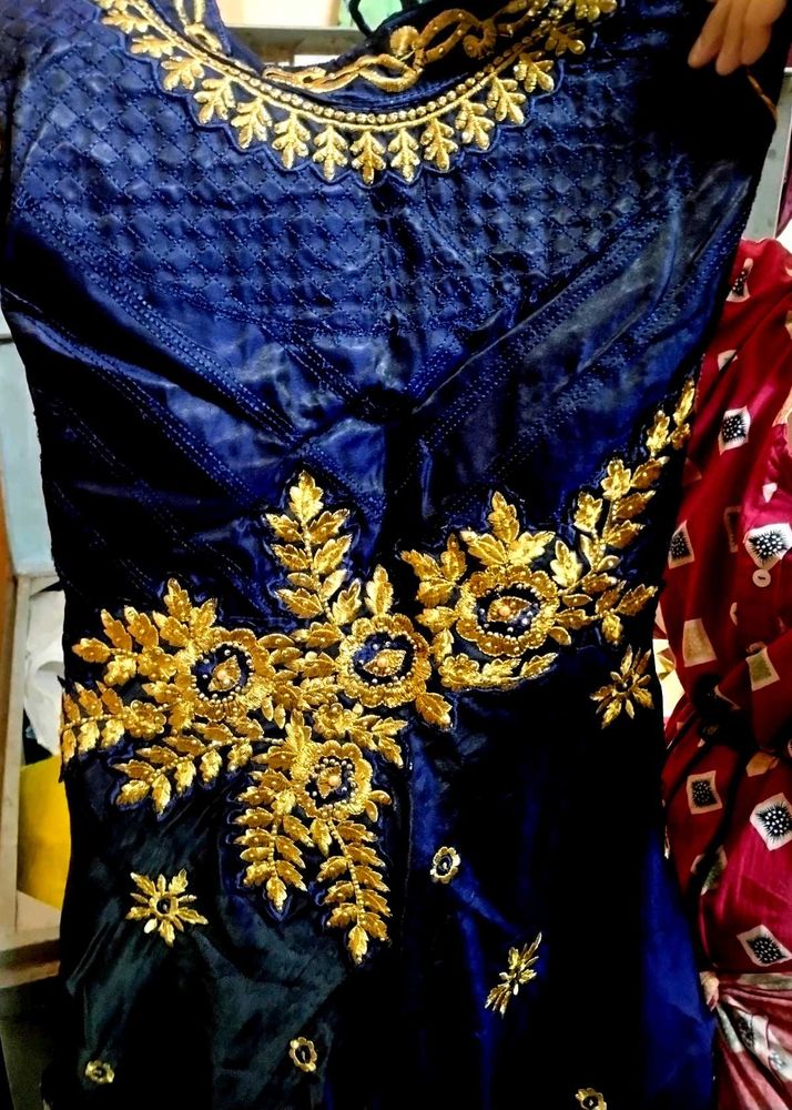 sarara patten long gown