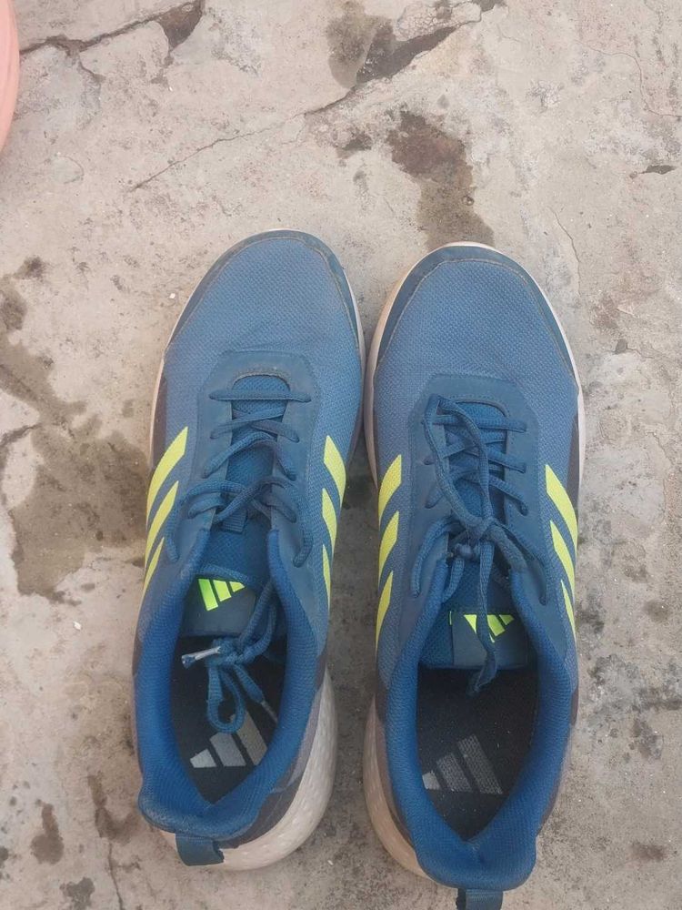 Adidas Blue Running Shoes