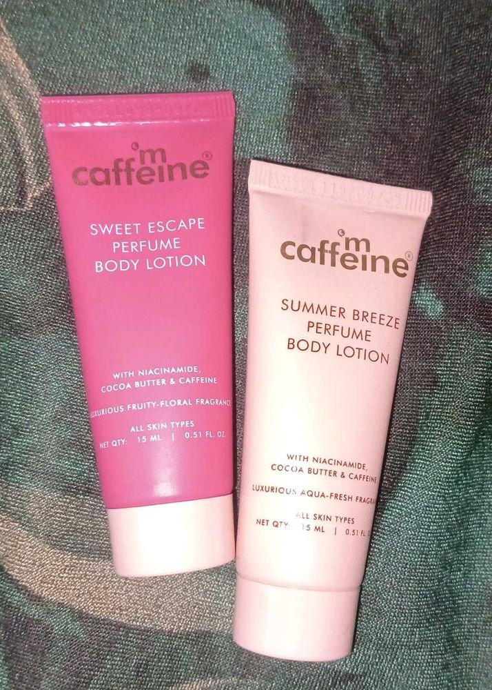 mCaffeine Body Lotion Duo