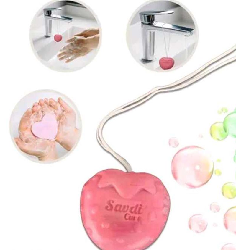 Savdi &amp; Sapna Cutie Soap on a Rope pack of 2