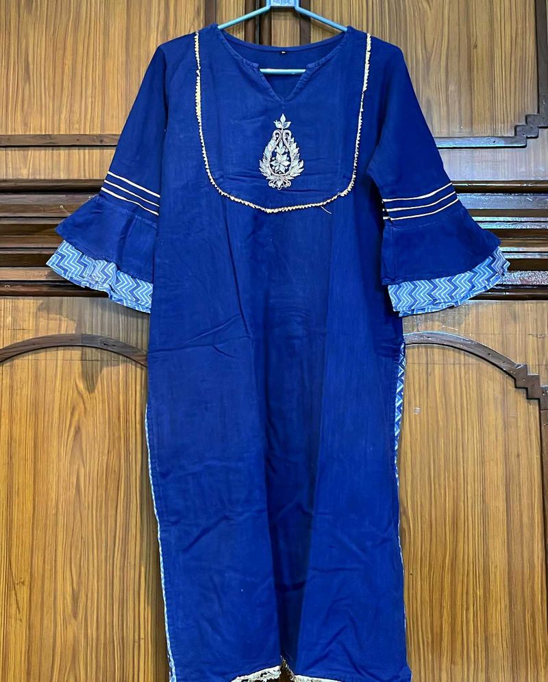 FREE DUPATTA + Elegant Soft Kurta