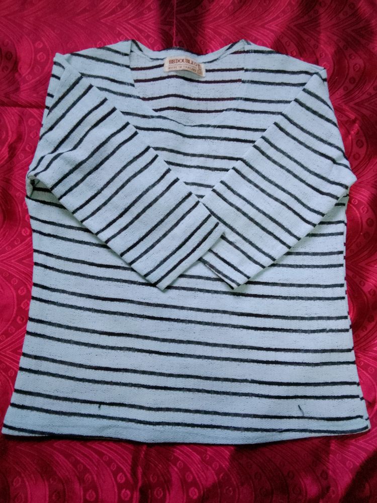 Striped Long Sleeve Tee