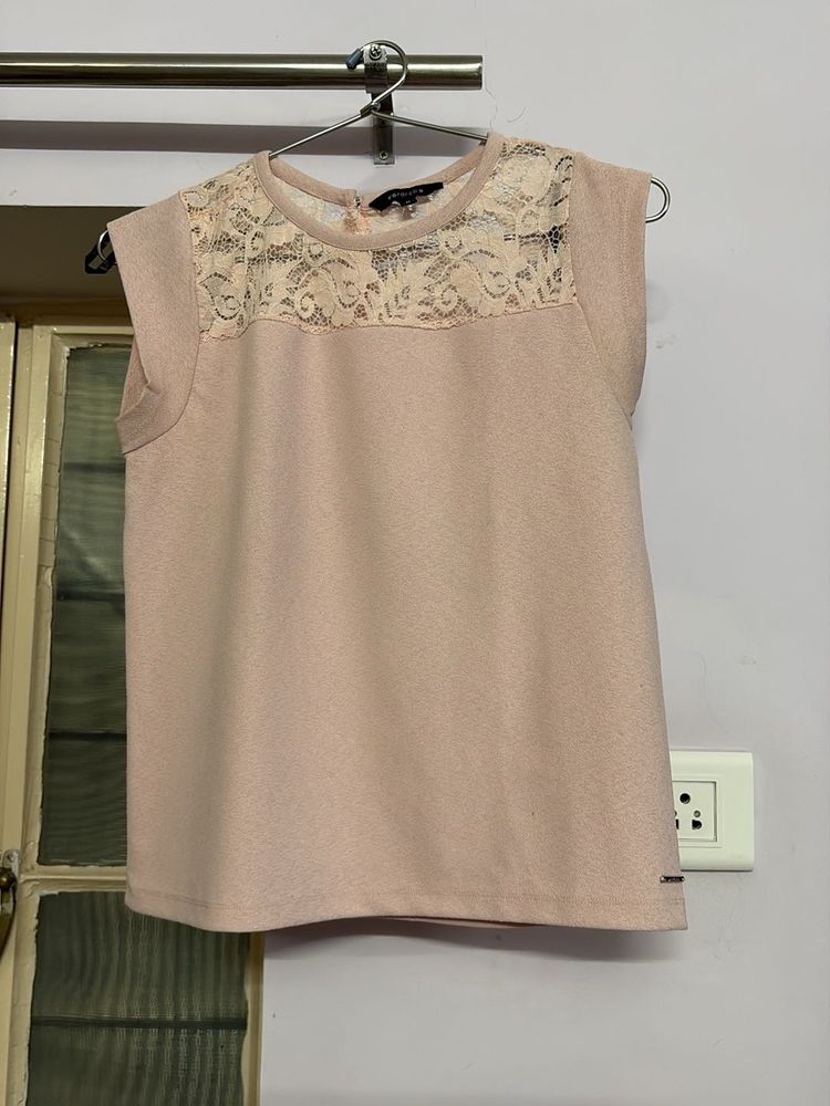 Lace Detail Top