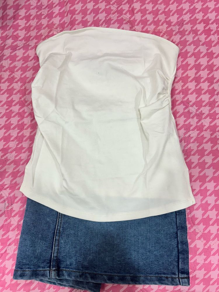 Classic White Tube Top