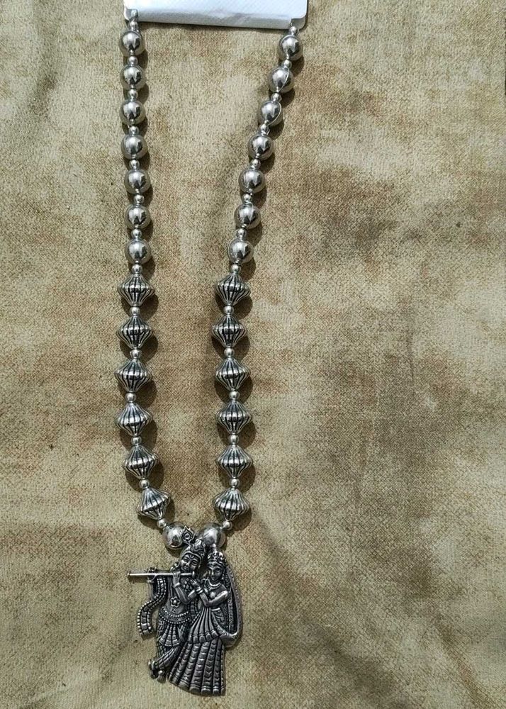 Necklace With Radha Krishna
