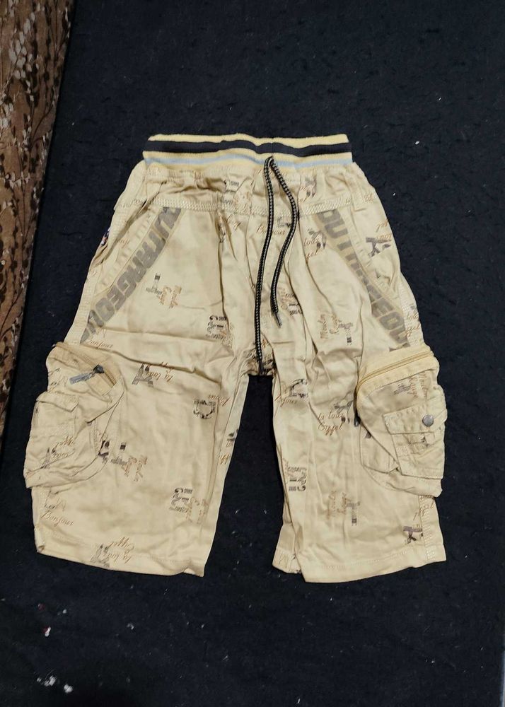 Printed Cargo Shorts