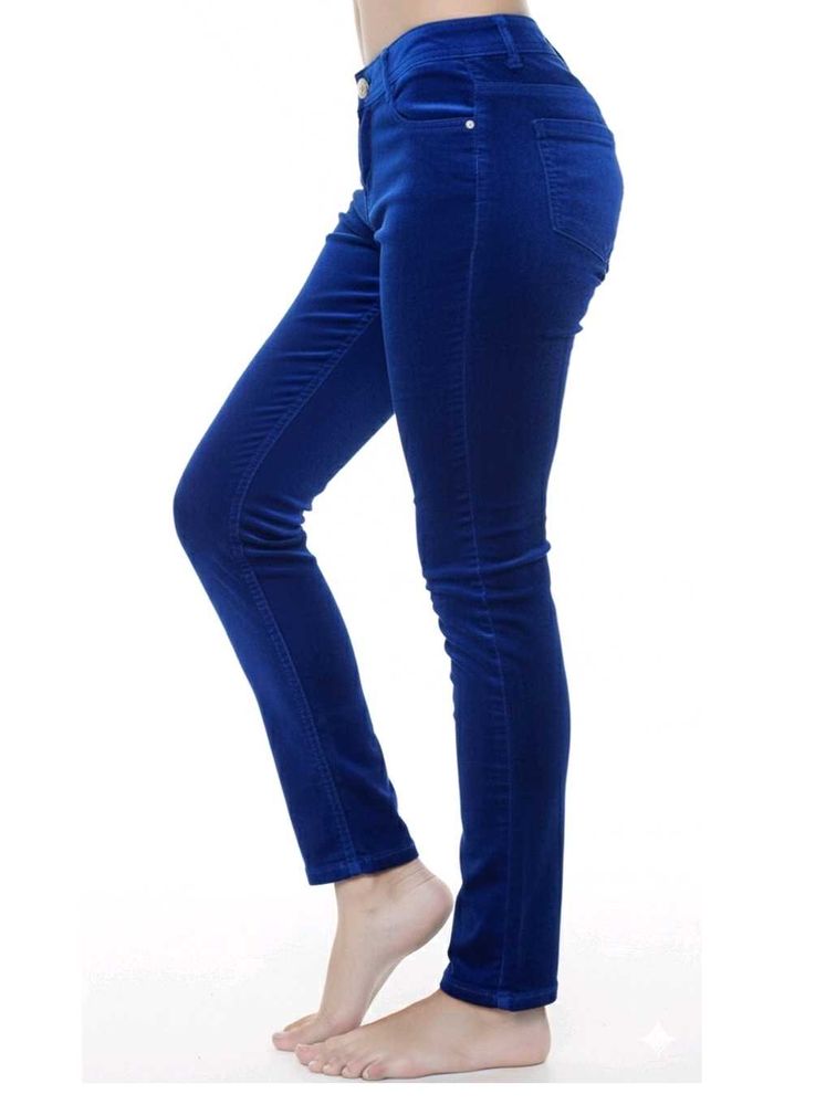 Blue Corduroy Pants