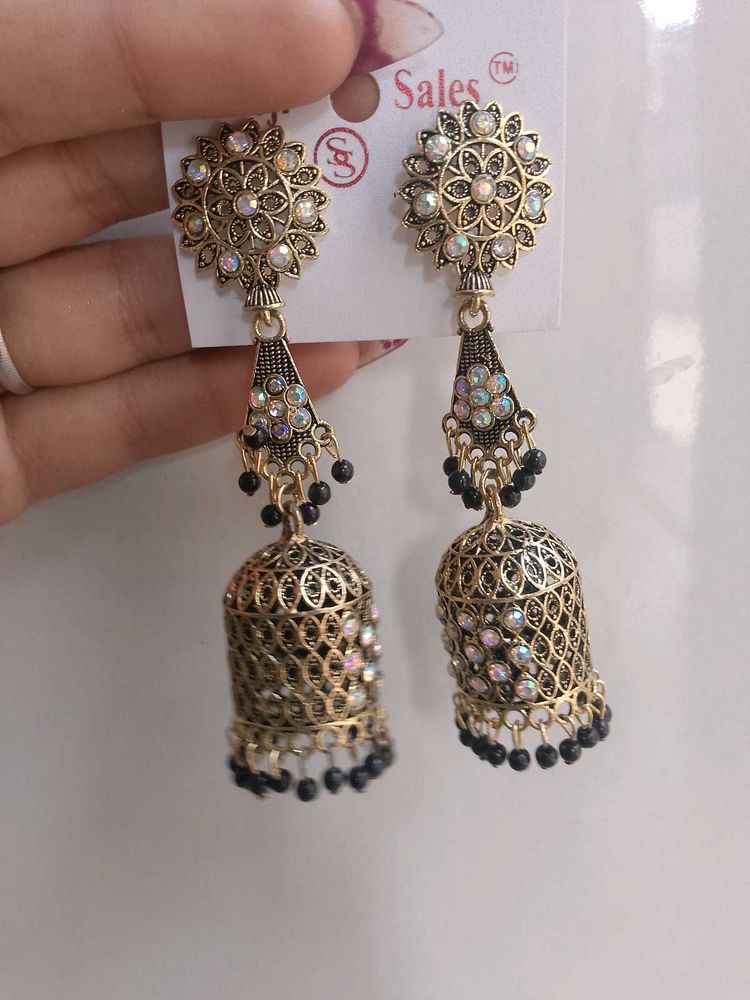 combo Jhumka Earrings