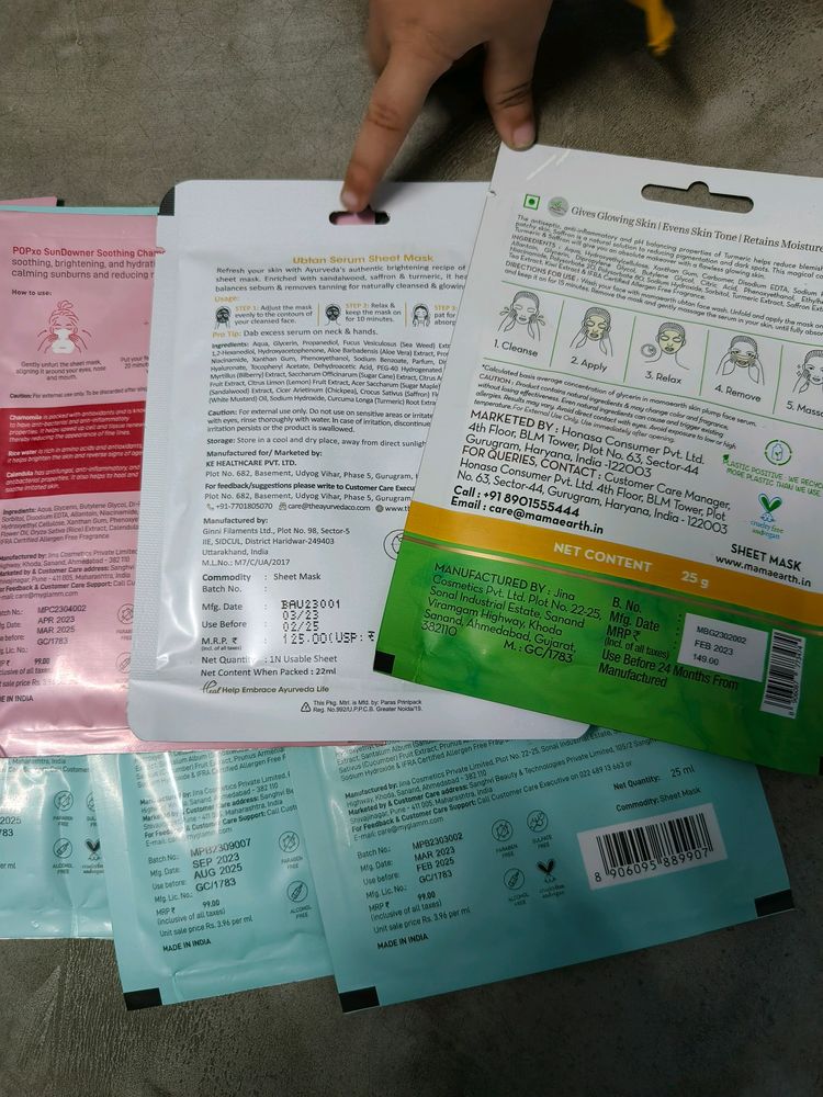 Ten Sheet Mask Combo...