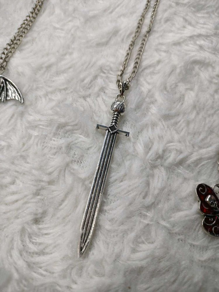 Y2K Sward Pendent