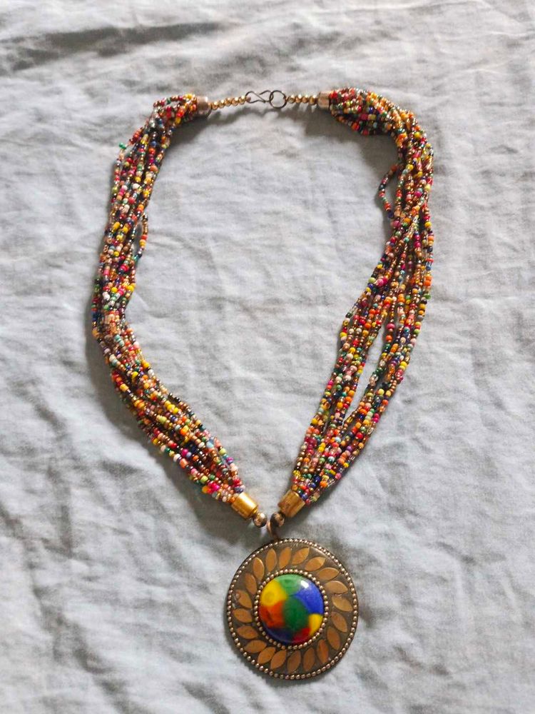 Colorful Beaded Necklace