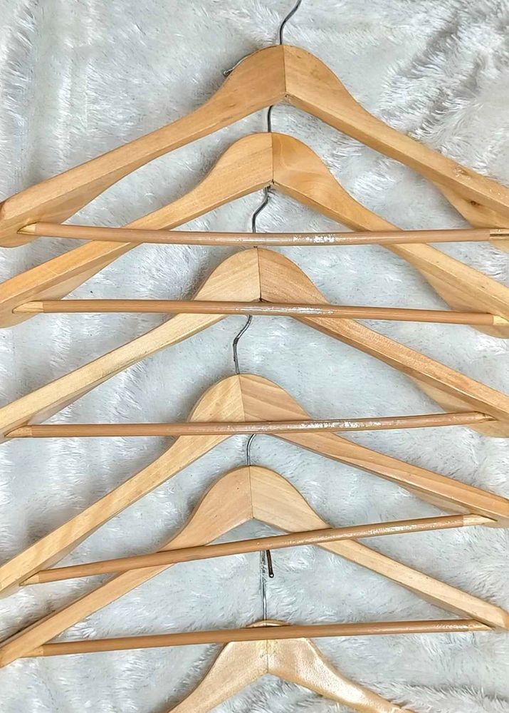 Heavy Dress/ Gown/ Court/ Suit Hangers 6 Piece