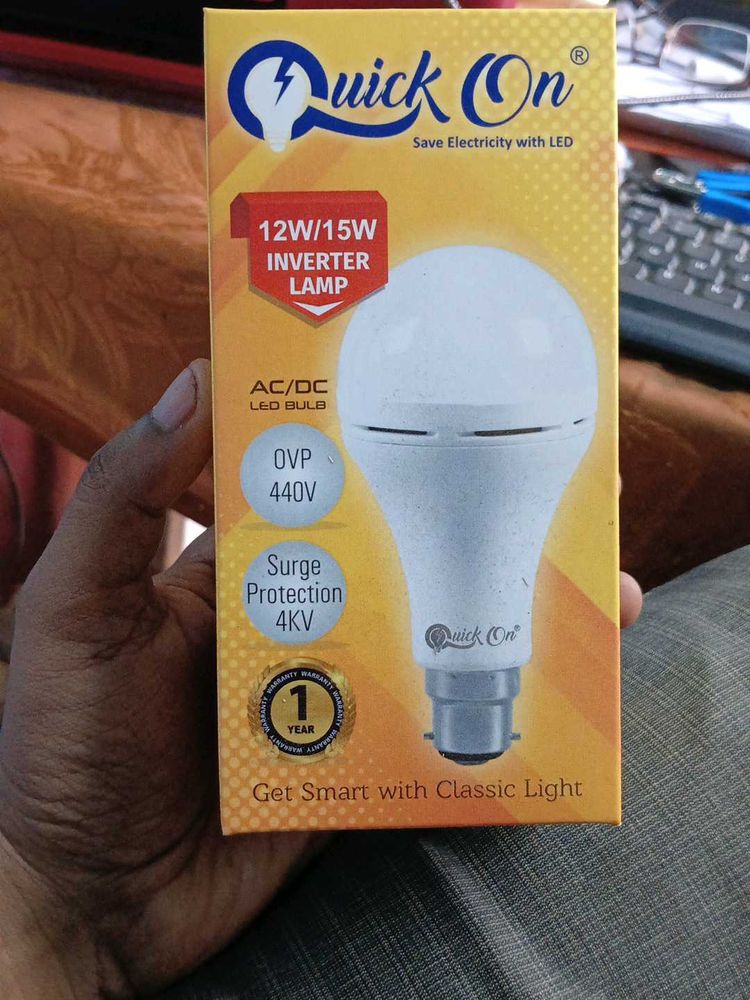 12W AC DC Bulb Emergency