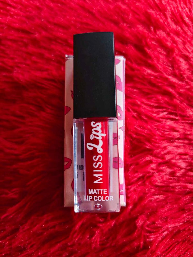 Miss Lips Matte Lip Colour Heart Of RedNEW AND FRE